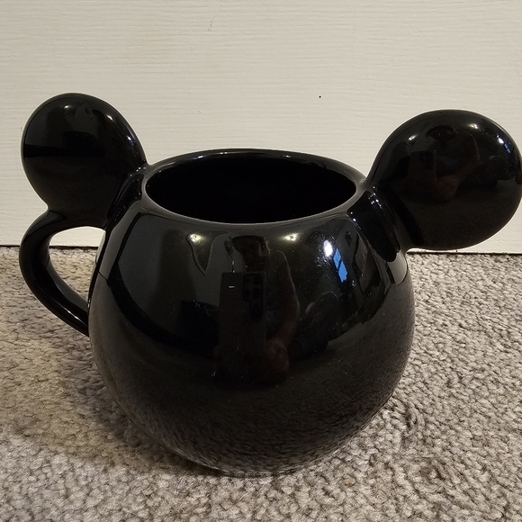 Disney Mickey Mouse Figural Mug 18oz Coffee Mug-Black-White - Picture 5 of 7